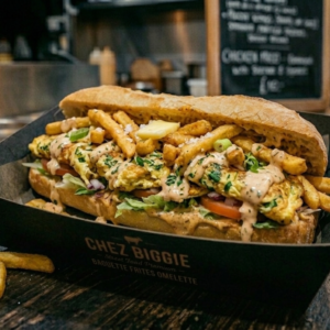 Baguette Frites Omelette