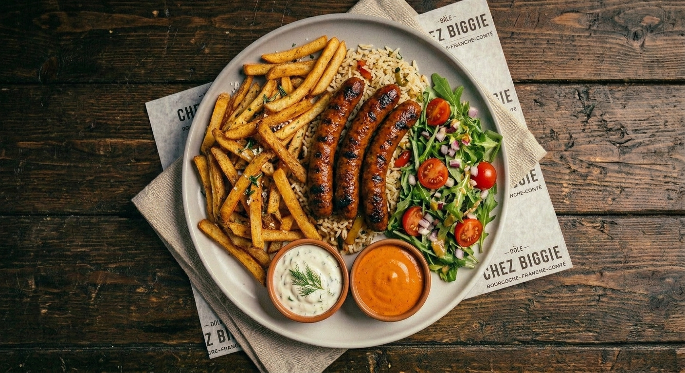 Assiette Merguez